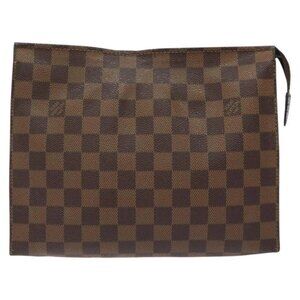 LOUIS VUITTON Damier Ebene Poche Toilette 26 Pouch